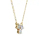 Exquisite Three Stone Pendant 